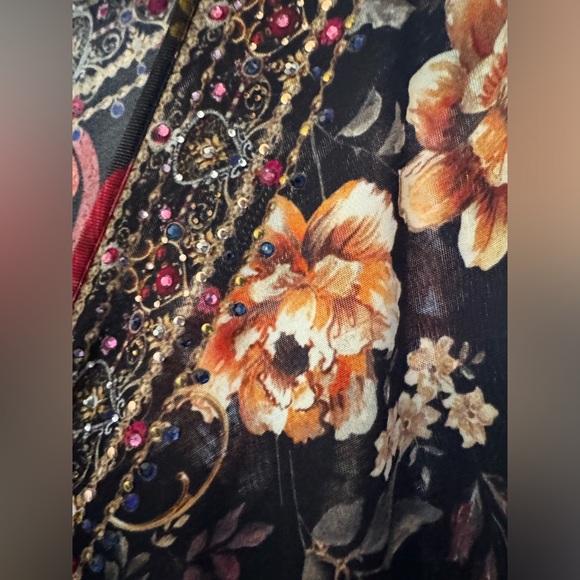 Camilla Short Draped Dress in A Girl Like You - Picture 7 of 9